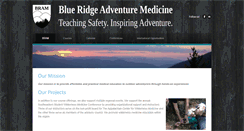 Desktop Screenshot of blueridgeadventuremed.com
